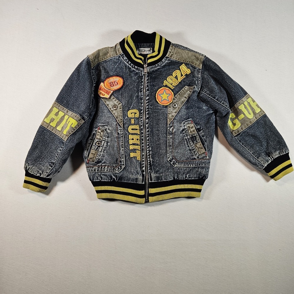 ST Dupont Paris Children's‎ Denim Bomber Jacket